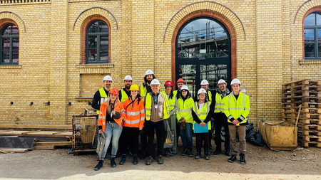 Baustellenbesuch Ingenieurkammer Sachsen-Anhalt