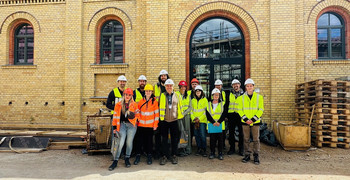 Baustellenbesuch Ingenieurkammer Sachsen-Anhalt