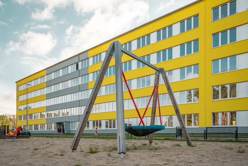 Landesaufnahmeeinrichtung Stendal, Unterkunftsgebäude