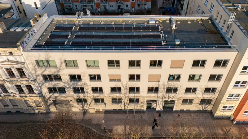 PV-Anlage auf Gebäude